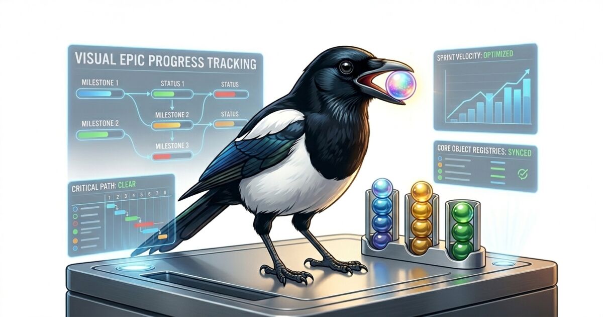 Visual Epic Progress Tracking for Developer Teams