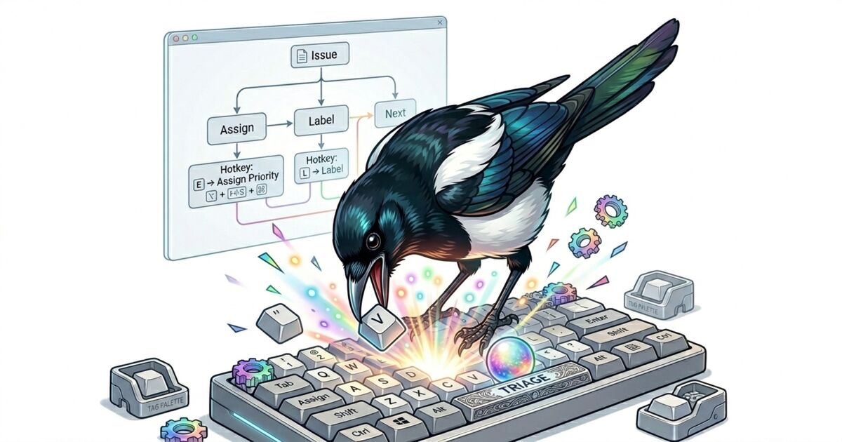 Keyboard-Driven Issue Triage